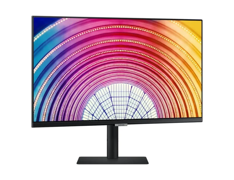 Samsung S27A600NWU 27" Quad HD Monitor - 75Hz, 5ms, IPS, AMD FreeSync, Height Adjustable, Black