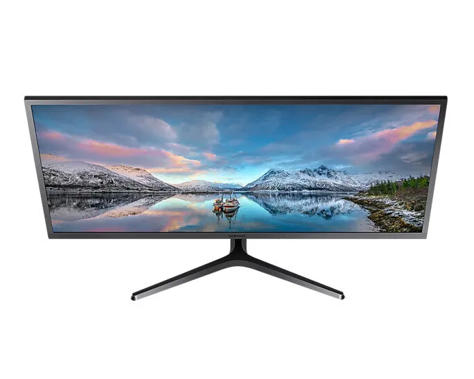 Samsung S34J550W 34" UltraWide Quad HD Monitor - 75Hz, 4ms, VA, AMD FreeSync, Blue and Grey