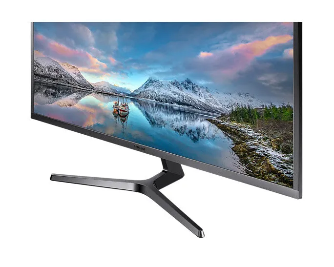 Samsung S34J550W 34" UltraWide Quad HD Monitor - 75Hz, 4ms, VA, AMD FreeSync, Blue and Grey