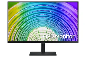 Samsung S60UA 32" Wide Quad HD Monitor - 75Hz, 5ms, IPS, AMD FreeSync, Height Adjustable, Black