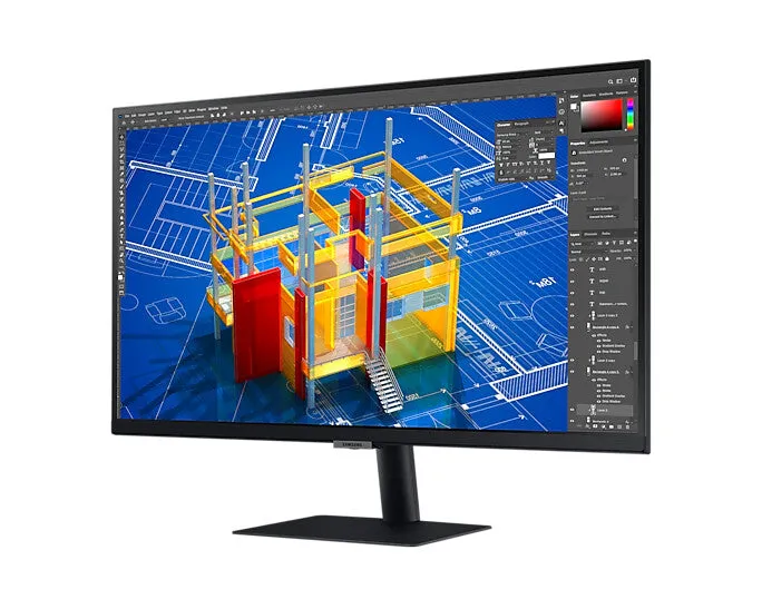 Samsung S70A 27" 4K Ultra HD Monitor - 60Hz, 5ms, IPS, Black