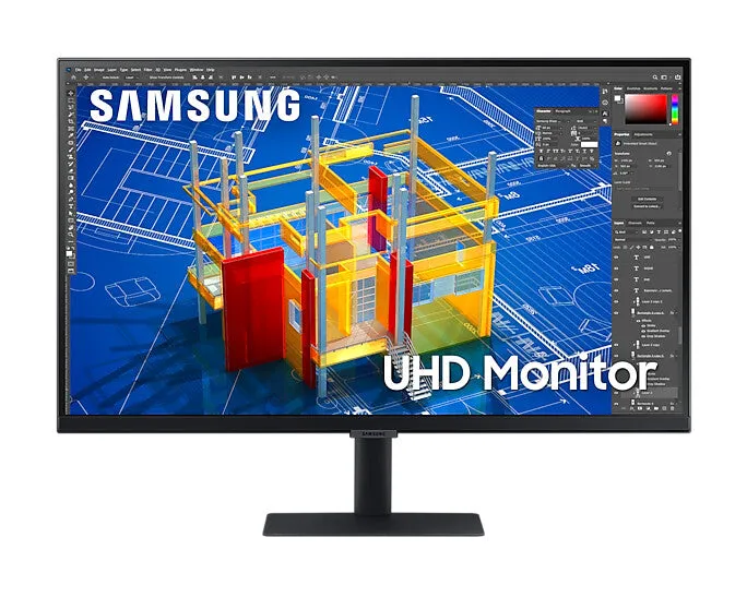 Samsung S70A 27" 4K Ultra HD Monitor - 60Hz, 5ms, IPS, Black