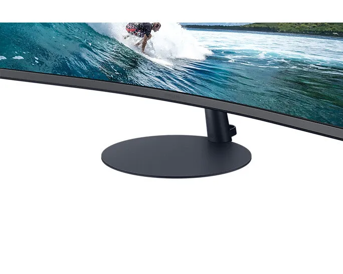 Samsung T55 LC32T550FDRXXU 32" Full HD Curved Monitor - 75Hz, 4ms, VA, AMD FreeSync, Speakers, Black