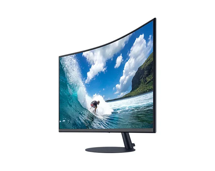 Samsung T55 LC32T550FDRXXU 32" Full HD Curved Monitor - 75Hz, 4ms, VA, AMD FreeSync, Speakers, Black