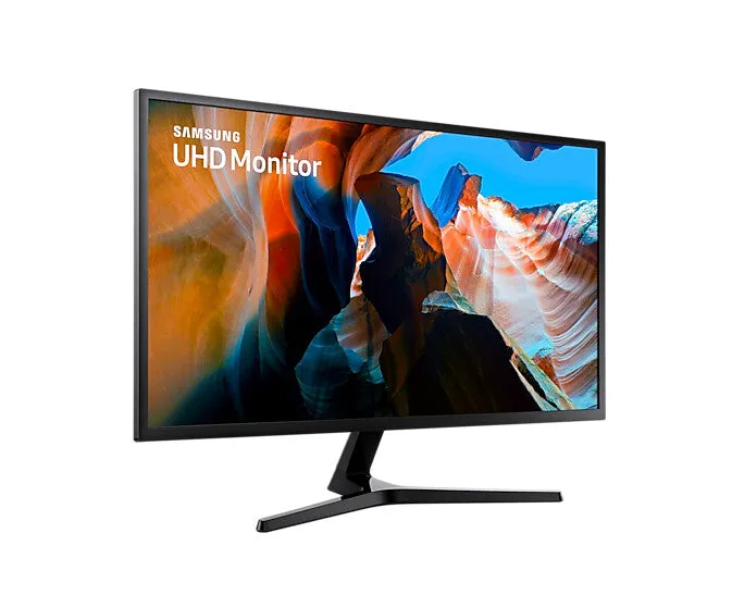 Samsung U32J590UQR 31.5" 4K Ultra HD Monitor - 60Hz, 4ms, VA, AMD FreeSync, Blue and Grey