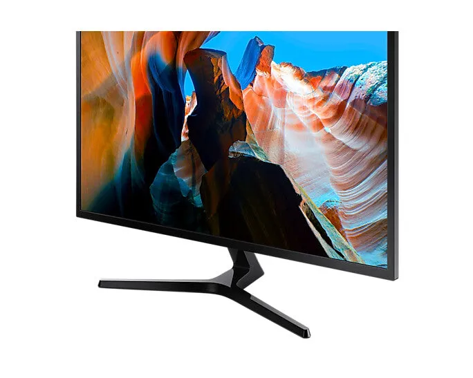 Samsung U32J590UQR 31.5" 4K Ultra HD Monitor - 60Hz, 4ms, VA, AMD FreeSync, Blue and Grey