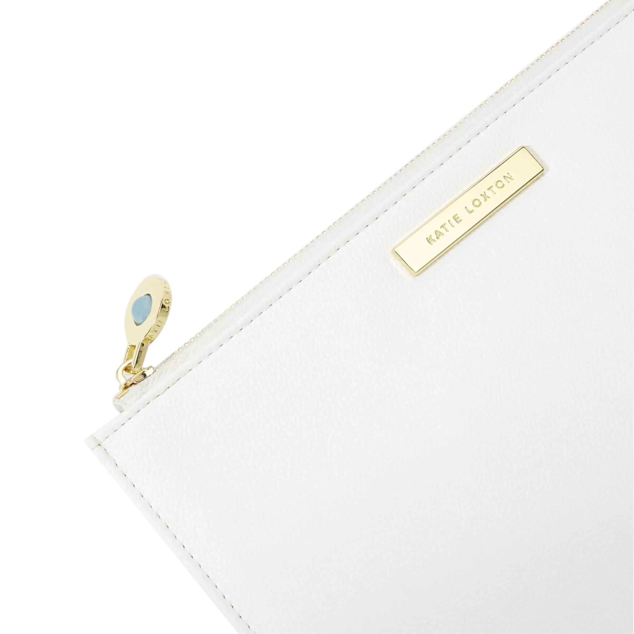 Semi-Precious Stone Bridal Pouch | Something Blue For When You Say I Do | Aqua