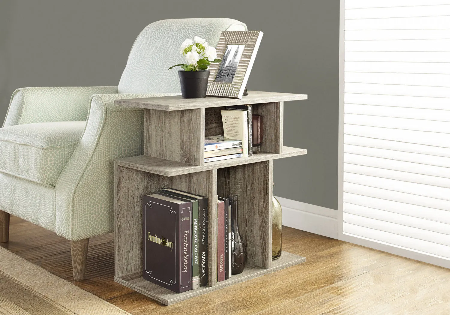 Seville Side Table - Taupe