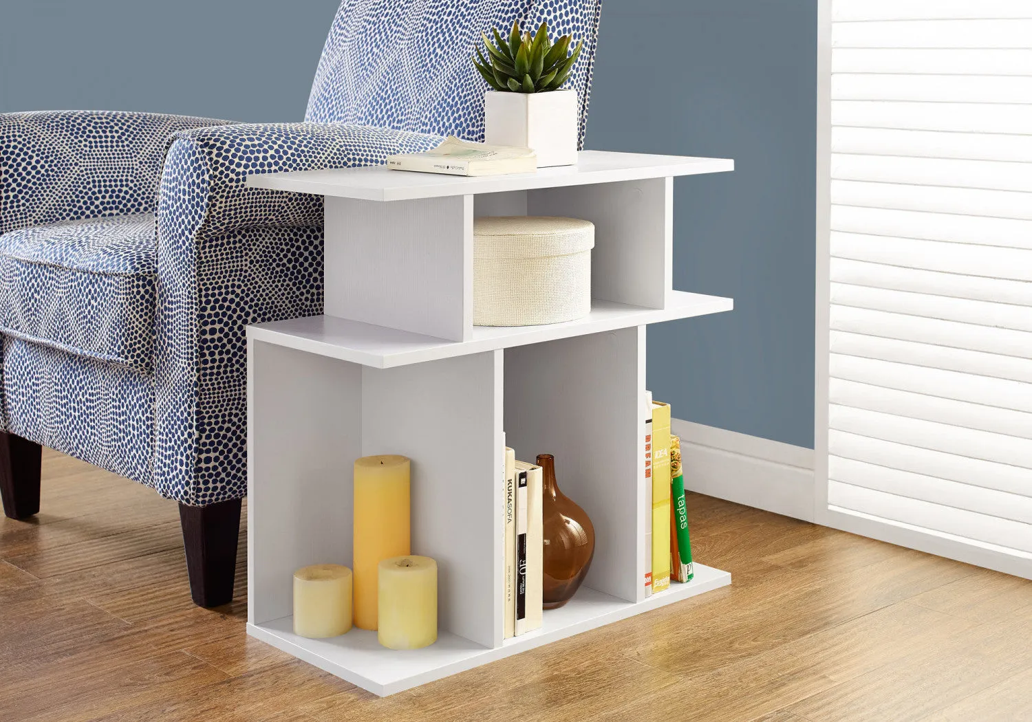 Seville Side Table - White