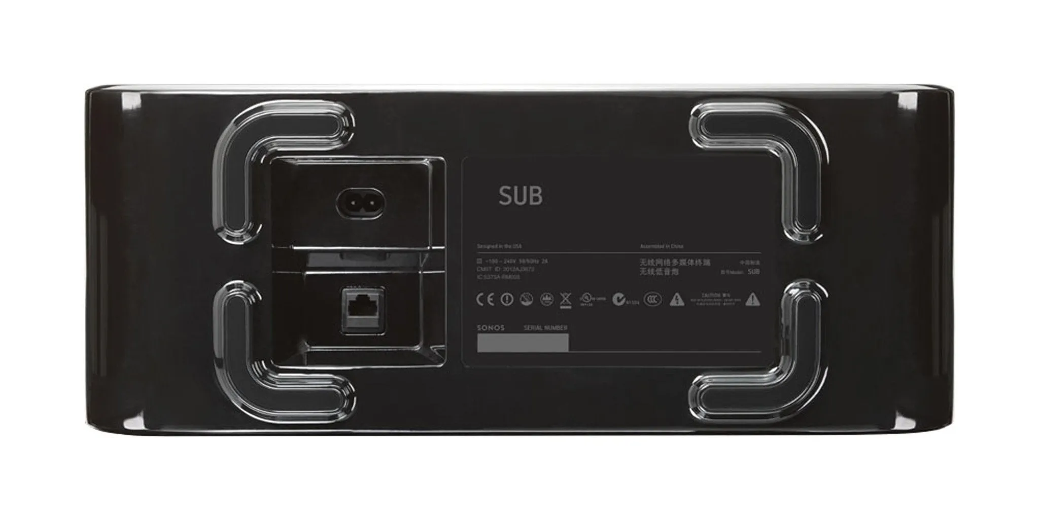 Sonos Sub Wireless Subwoofer (Black) - SUBG1US1BLK