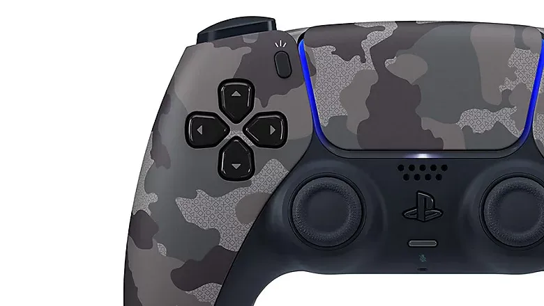 Sony PlayStation 5 Wireless DualSense Gaming Controller - Grey Camo