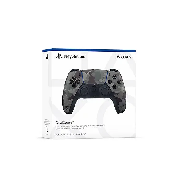 Sony PlayStation 5 Wireless DualSense Gaming Controller - Grey Camo