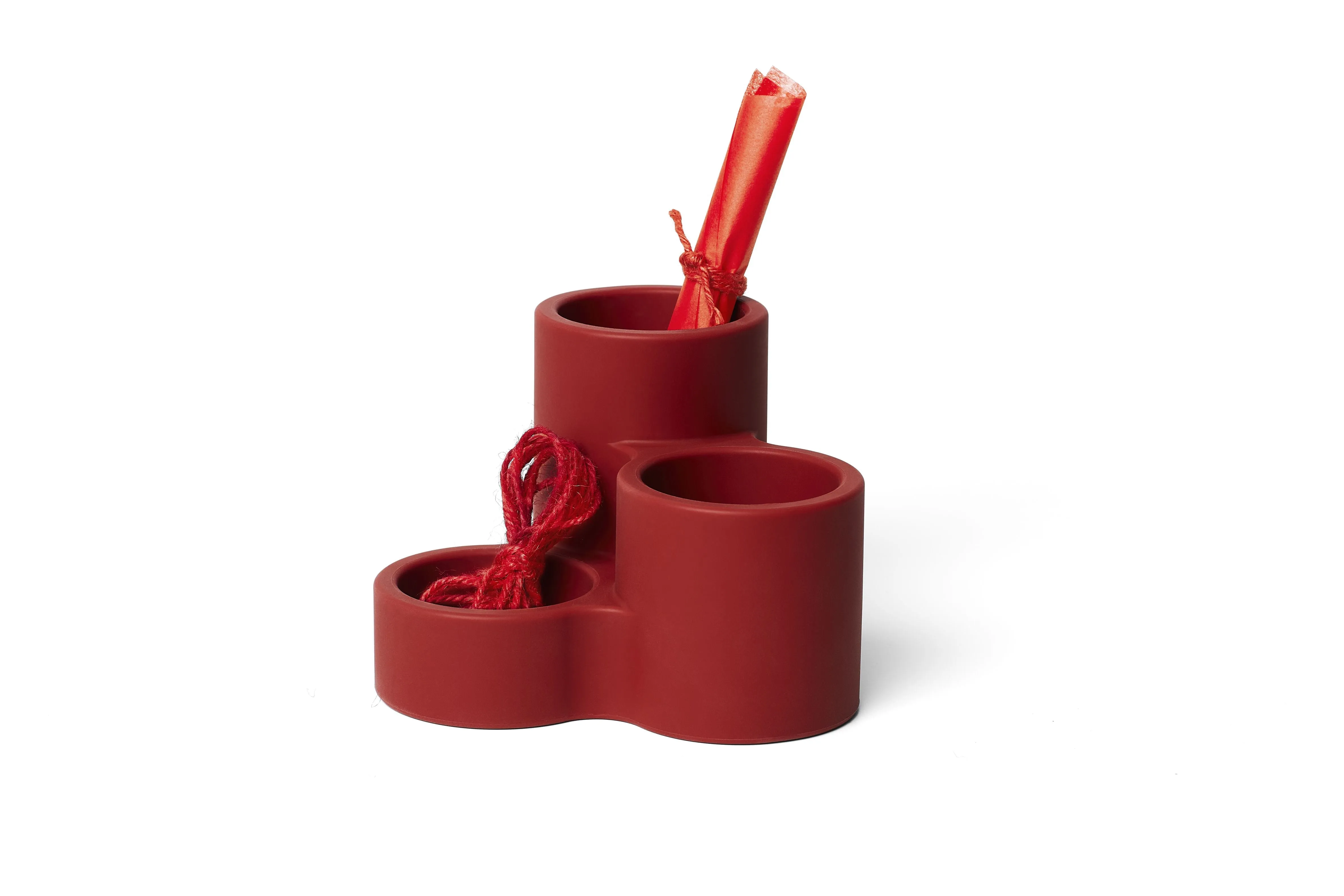Spring Copenhagen Circles, Ruby Red
