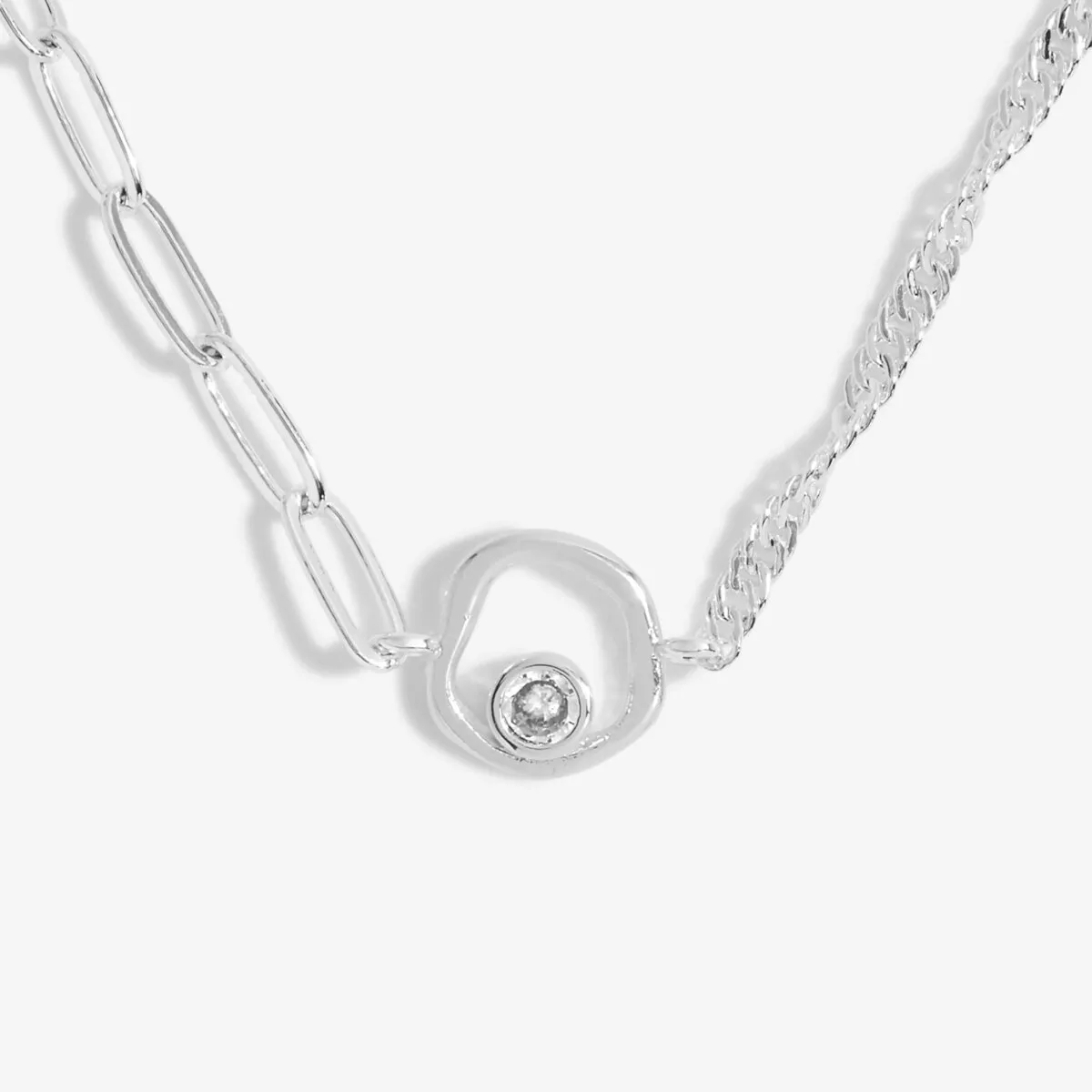 Stacks of Style Organic Shape Bracelets | Set of 2 | Silver Plated