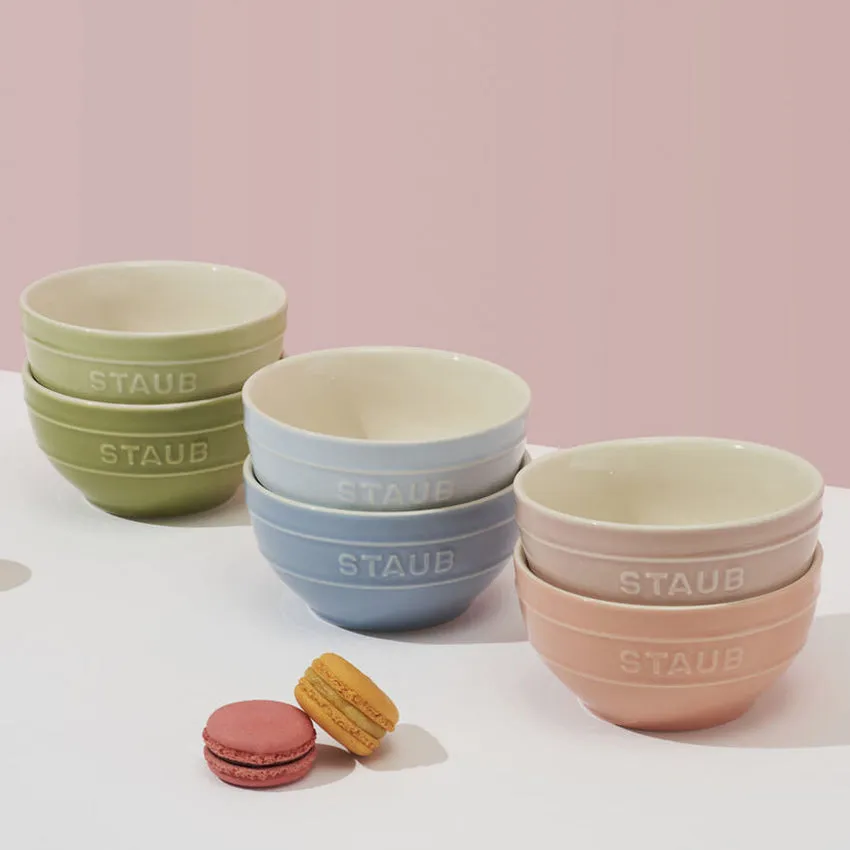 Staub | Ceramics 6Pc Bowl Set Macaron - Multi Colour