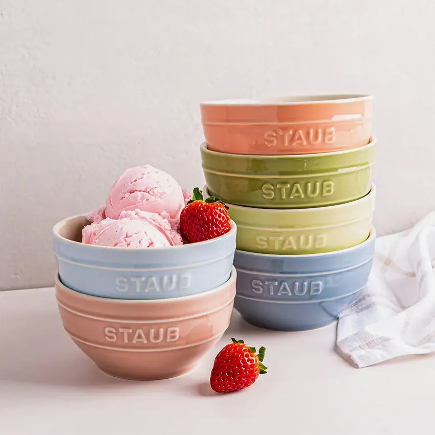 Staub | Ceramics 6Pc Bowl Set Macaron - Multi Colour