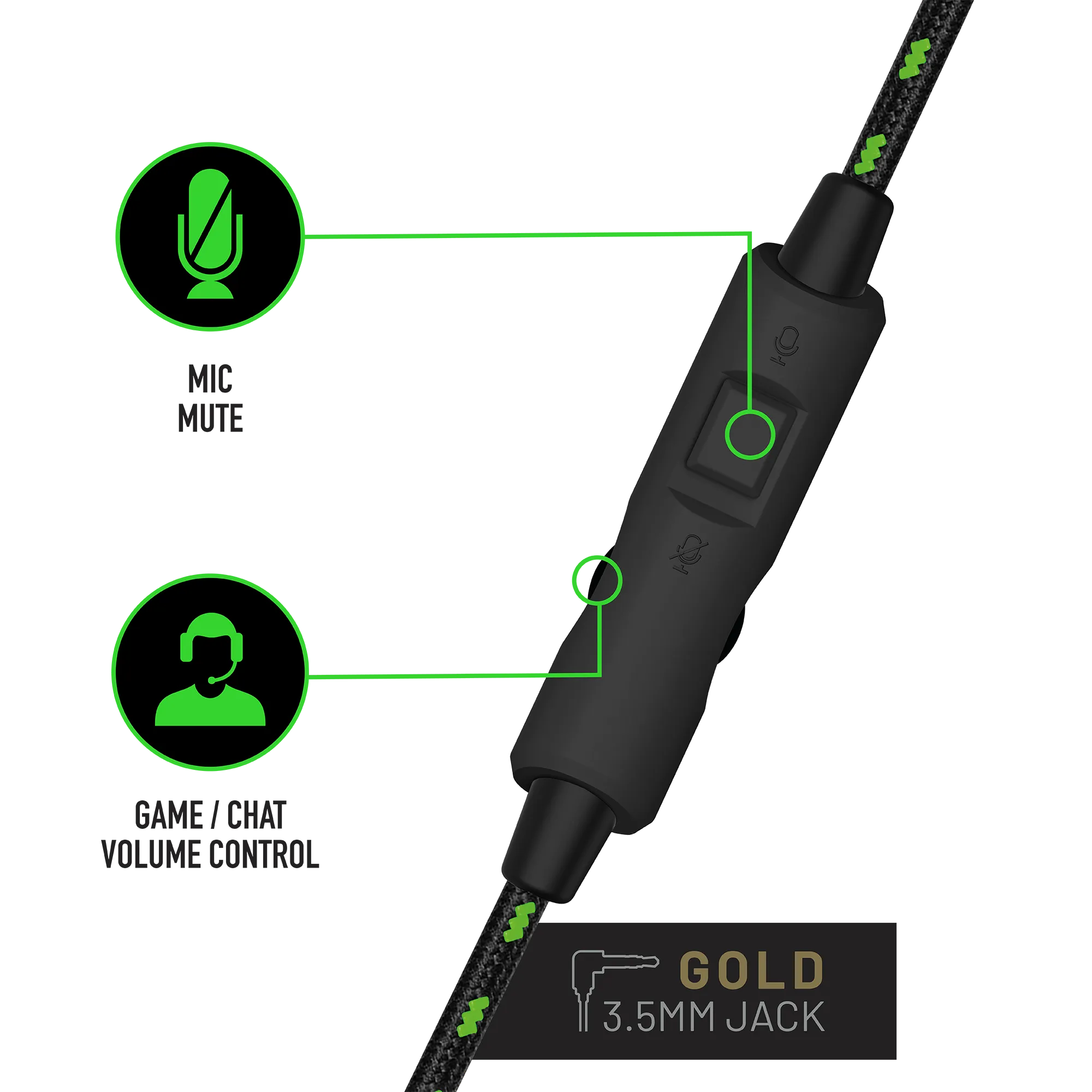 Stealth C6-100 Gaming Headset for XBOX, PS4/PS5, Switch, PC - Green