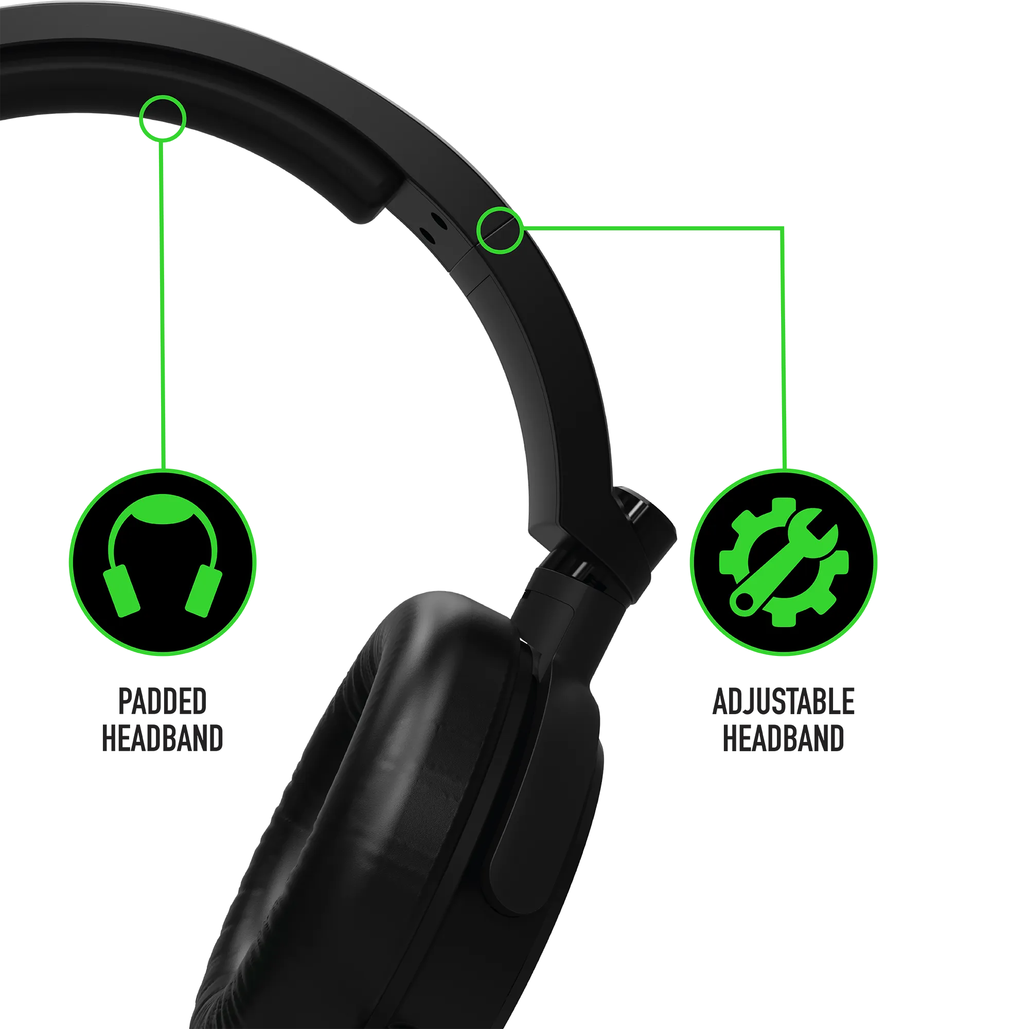 Stealth C6-100 Gaming Headset for XBOX, PS4/PS5, Switch, PC - Green
