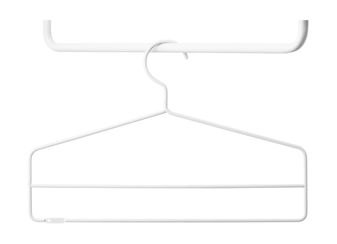 String Furniture String System Coat Hook White, Set Of 4 2