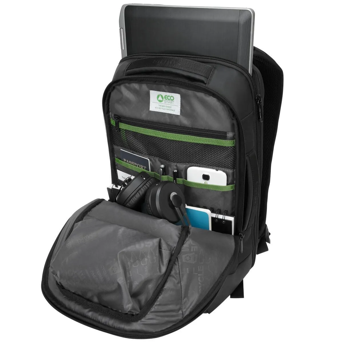 Targus Balance EcoSmart 15.6" 39.6 cm (15.6") Backpack Black
