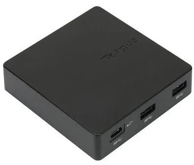 Targus DOCK412EUZ laptop dock/port replicator Wired USB 3.2 Gen 1 (3.1 Gen 1) Type-C Black