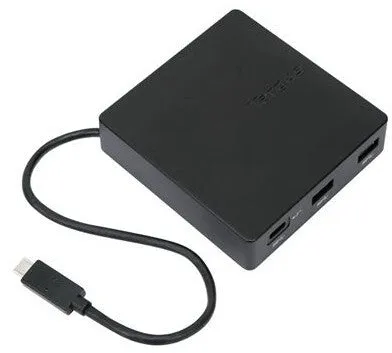 Targus DOCK412EUZ laptop dock/port replicator Wired USB 3.2 Gen 1 (3.1 Gen 1) Type-C Black