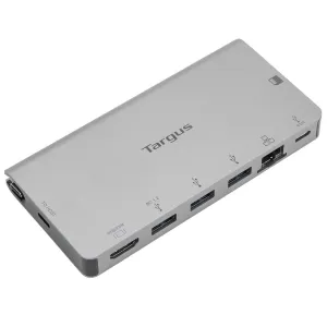 Targus DOCK414EU laptop dock/port replicator Wired USB 3.2 Gen 1 (3.1 Gen 1) Type-C Black, Silver