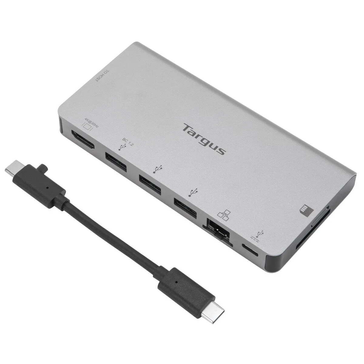 Targus DOCK414EU laptop dock/port replicator Wired USB 3.2 Gen 1 (3.1 Gen 1) Type-C Black, Silver