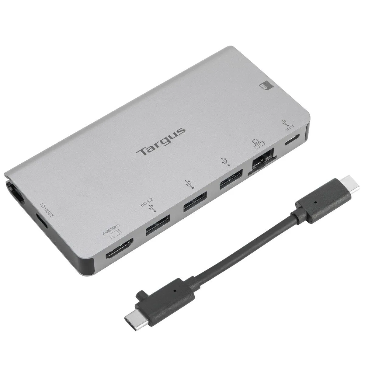 Targus DOCK414EU laptop dock/port replicator Wired USB 3.2 Gen 1 (3.1 Gen 1) Type-C Black, Silver