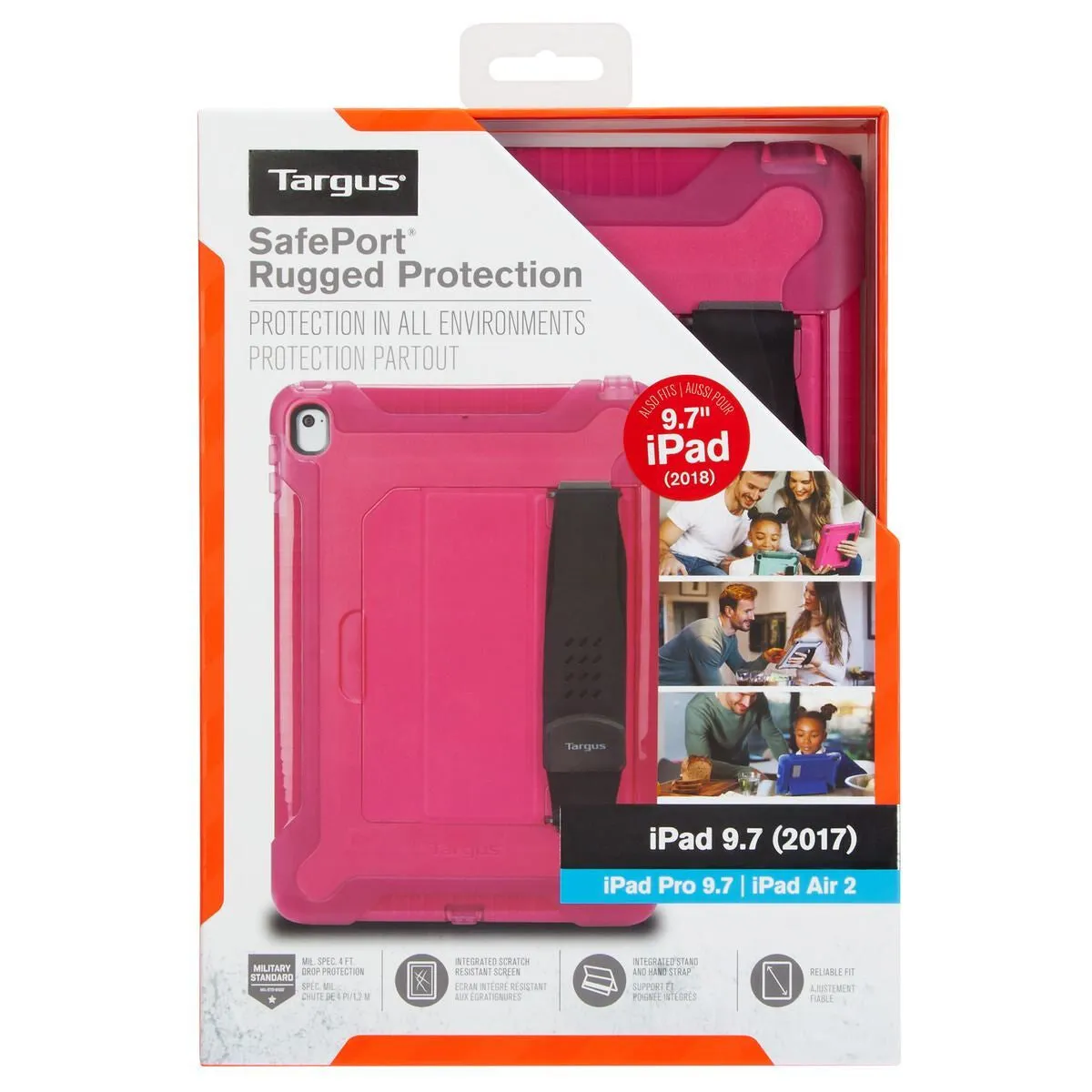 Targus SafePort 24.6 cm (9.7") Cover Pink