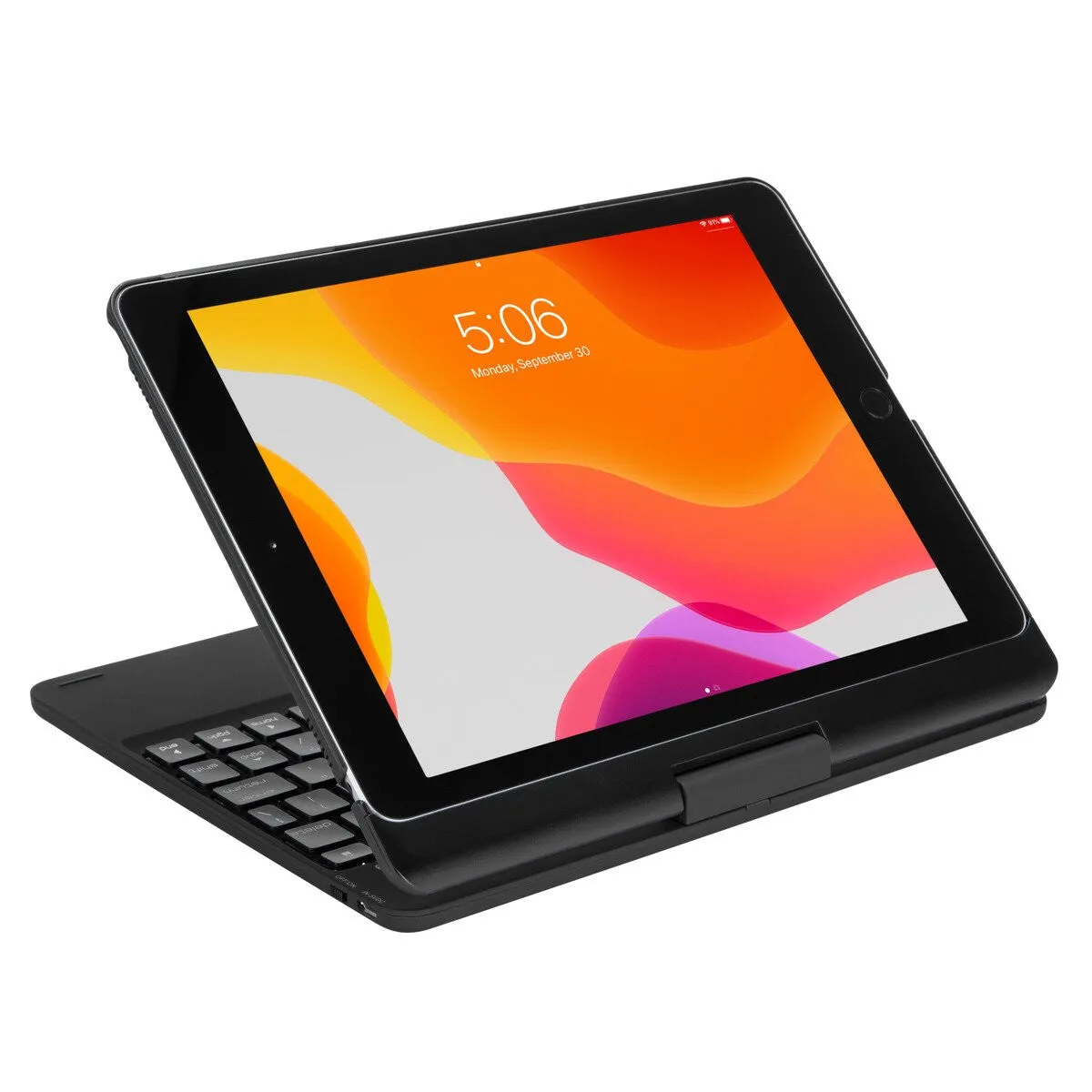 Targus THZ857DE mobile device keyboard QWERTY German Bluetooth Black