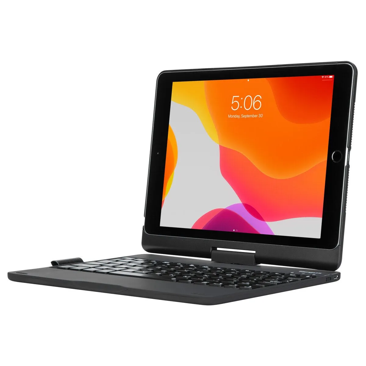 Targus THZ857DE mobile device keyboard QWERTY German Bluetooth Black