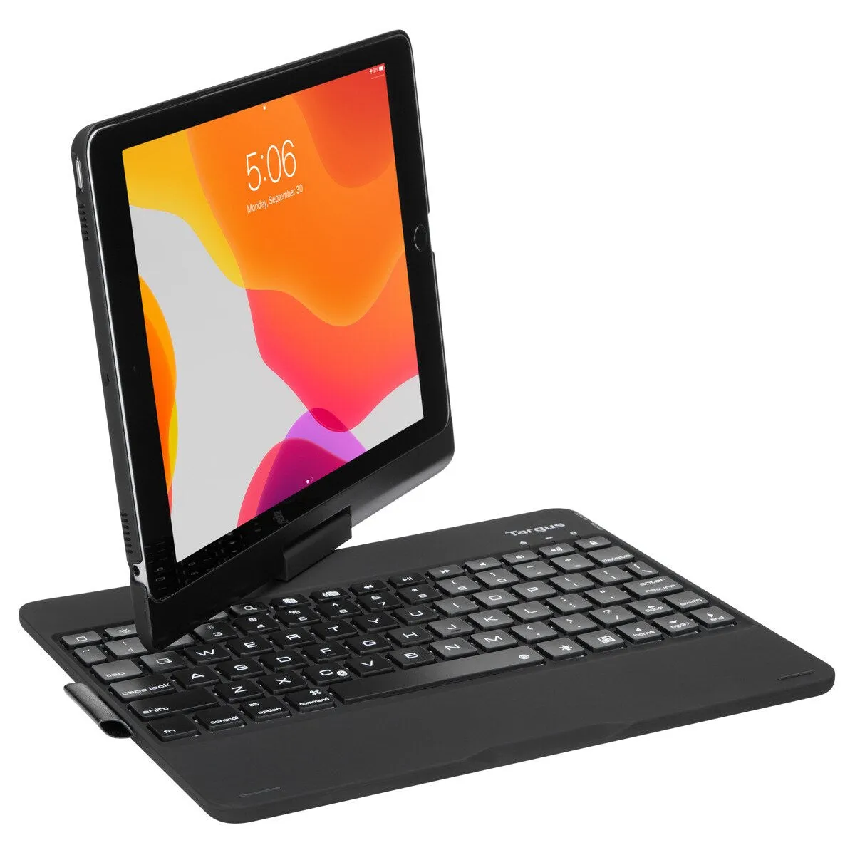 Targus THZ857DE mobile device keyboard QWERTY German Bluetooth Black