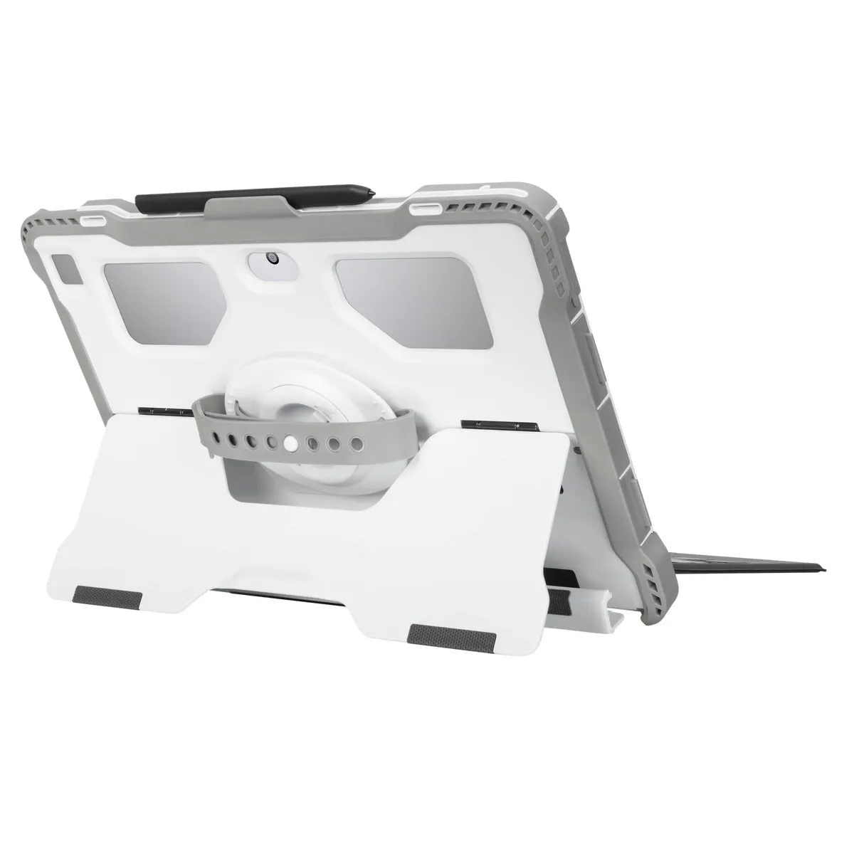 Targus THZ893GLZ laptop case 33 cm (13") Cover Grey, White