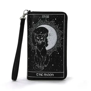 The Moon Tarot Card Wallet/Wristlet