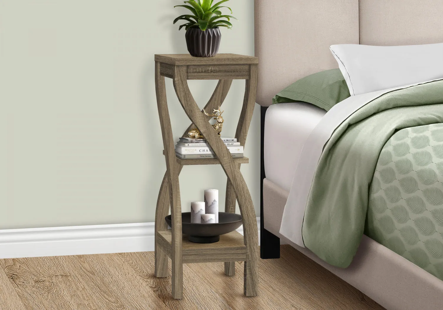 Thira Side Table - Taupe
