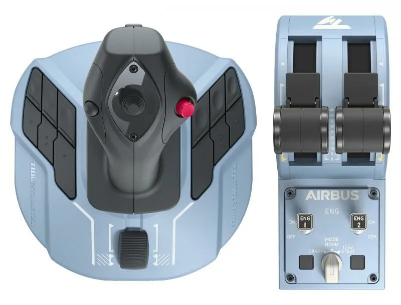 Thrustmaster Airbus Edition Black, Blue USB Joystick Analogue / Digital PC