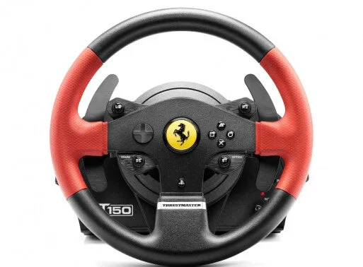 Thrustmaster T150 Ferrari Wheel Force Feedback Black, Red USB Steering wheel PC, PlayStation 4, Playstation 3