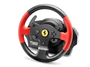 Thrustmaster T150 Ferrari Wheel Force Feedback Black, Red USB Steering wheel PC, PlayStation 4, Playstation 3