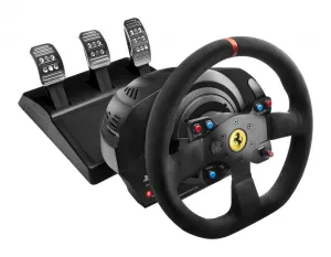 Thrustmaster T300 Ferrari Integral Racing Wheel Alcantara Edition Black USB Steering wheel   Pedals PC, PlayStation 4, Playstation 3