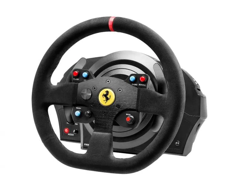 Thrustmaster T300 Ferrari Integral Racing Wheel Alcantara Edition Black USB Steering wheel   Pedals PC, PlayStation 4, Playstation 3