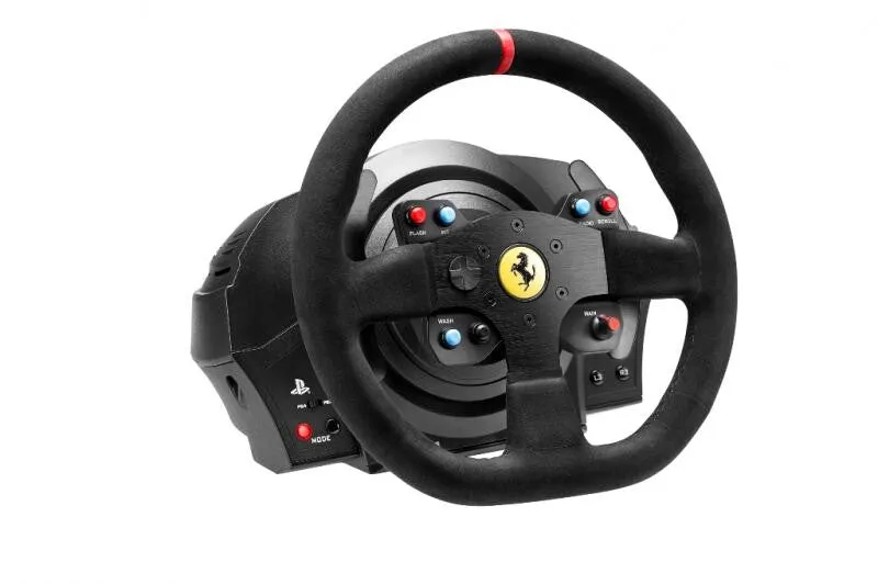 Thrustmaster T300 Ferrari Integral Racing Wheel Alcantara Edition Black USB Steering wheel   Pedals PC, PlayStation 4, Playstation 3