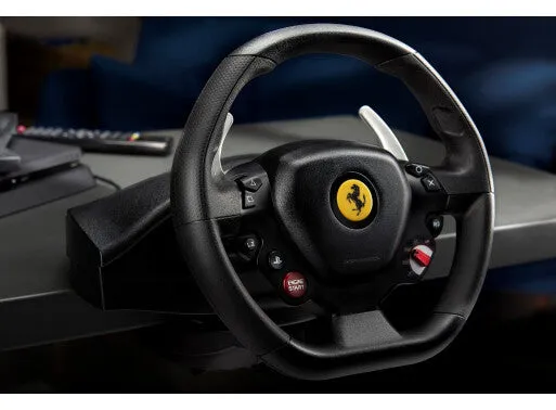 Thrustmaster T80 Ferrari 488 GTB Edition Black Steering wheel   Pedals Digital PC, PlayStation 4, PlayStation 5