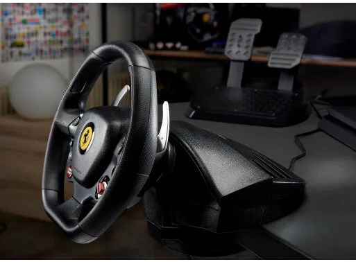 Thrustmaster T80 Ferrari 488 GTB Edition Black Steering wheel   Pedals Digital PC, PlayStation 4, PlayStation 5