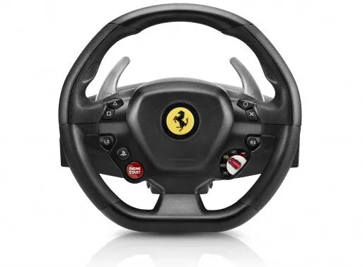 Thrustmaster T80 Ferrari 488 GTB Edition Black Steering wheel   Pedals Digital PC, PlayStation 4, PlayStation 5