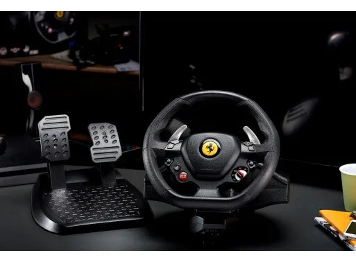 Thrustmaster T80 Ferrari 488 GTB Edition Black Steering wheel   Pedals Digital PC, PlayStation 4, PlayStation 5