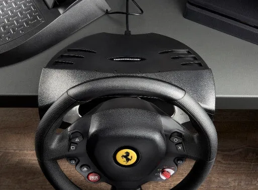 Thrustmaster T80 Ferrari 488 GTB Edition Black Steering wheel   Pedals Digital PC, PlayStation 4, PlayStation 5