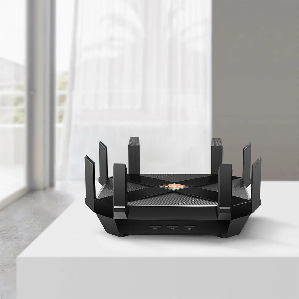 TP-Link Archer AX6000 wireless router Gigabit Ethernet Dual-band (2.4 GHz / 5 GHz) Black