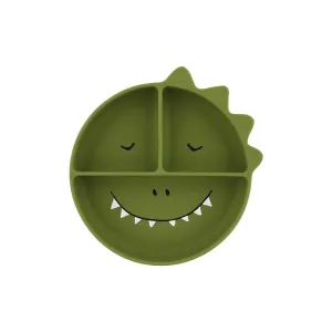 Trixie Silicone Divided Suction Plate - Mr Dino