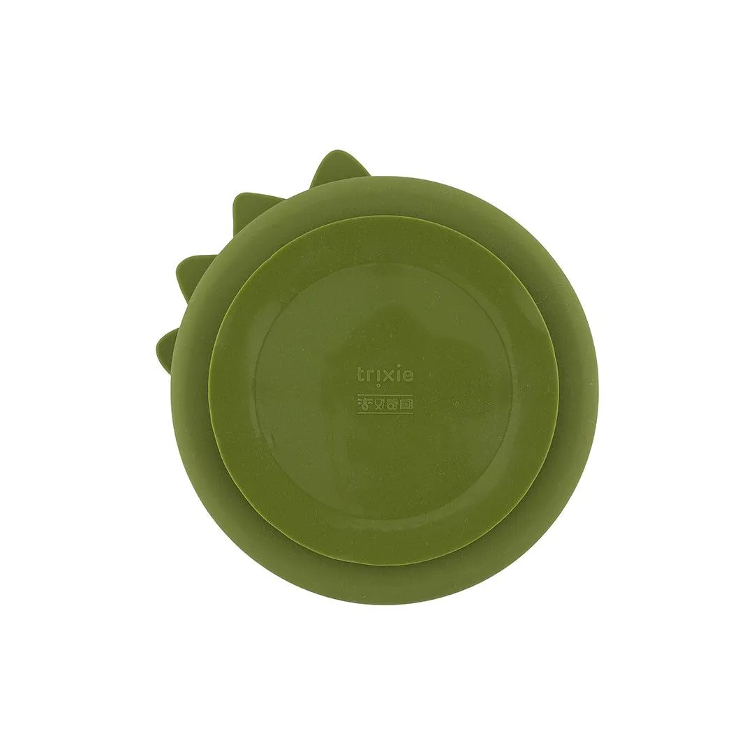 Trixie Silicone Divided Suction Plate - Mr Dino